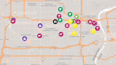 Food map - Omaha guide